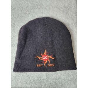 The OC Television Series Crew Gift from Set decor Dept. Dark Gray Knit Beanie